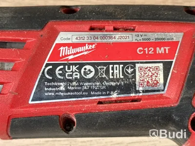 5 st batterimaskiner Milwaukee