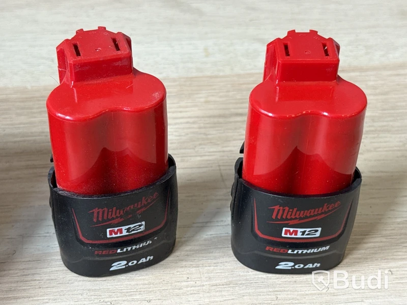 5 st batterimaskiner Milwaukee