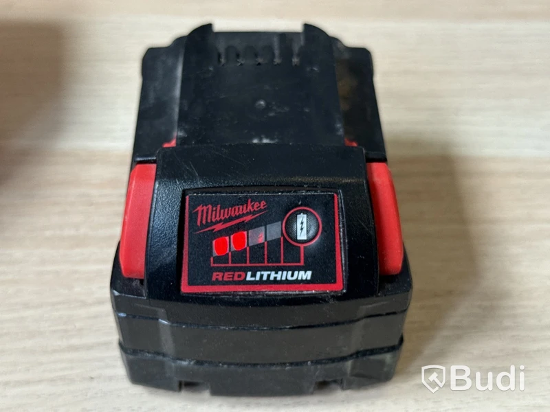 5 st batterimaskiner Milwaukee