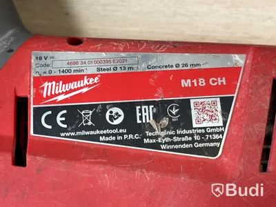 5 st batterimaskiner Milwaukee