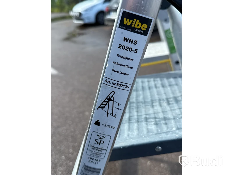 2 st aluminiumstegar | Wibe