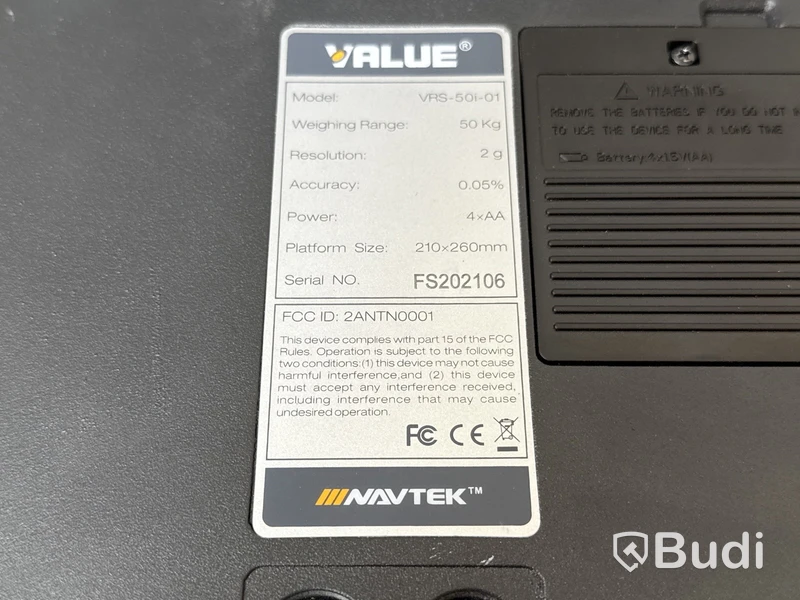 Trådlös köldmedievåg Value VRS-50i-01 med fjärrkontroll