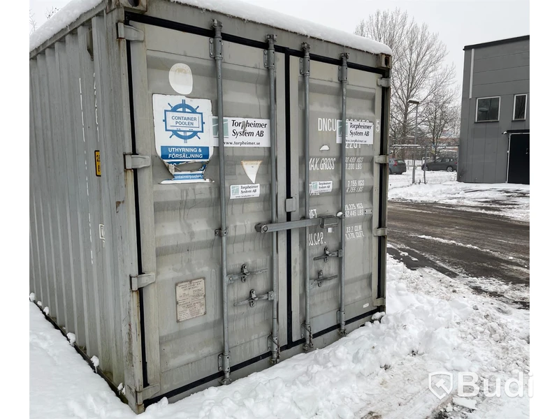 20 fots container med innehåll