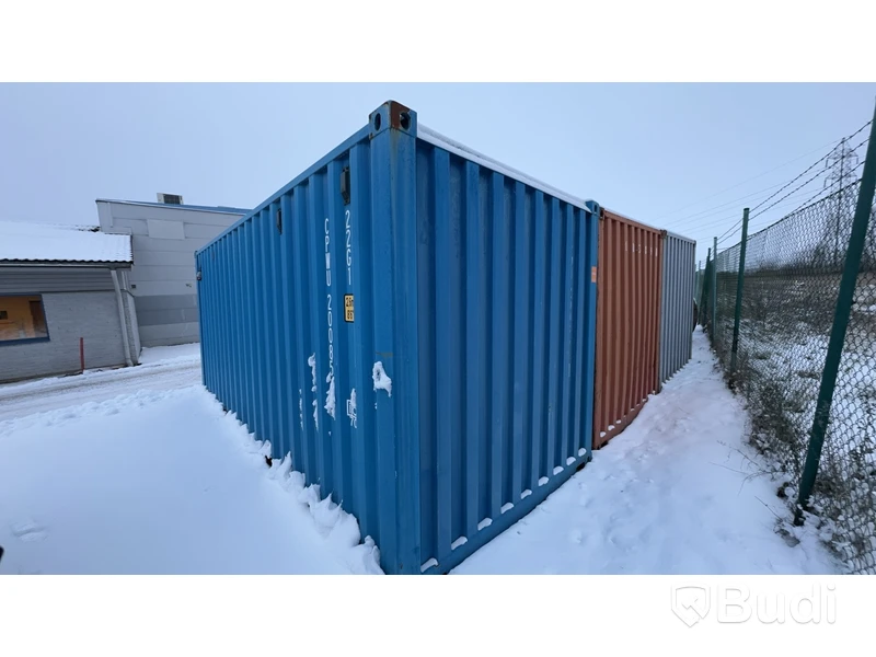 20 fots container med innehåll