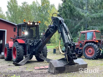 Traktorgrävare Huddig 960 | Midjestyrd grävlastare | 13858 timmar