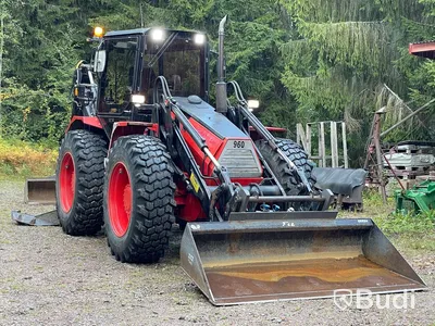 Traktorgrävare Huddig 960 | Midjestyrd grävlastare | 13858 timmar