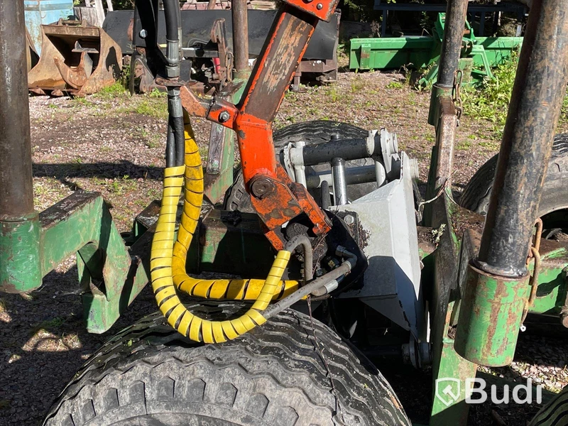 Traktor Same Leopard 85 DT | 1979| Timmervagn & Tippvagn
