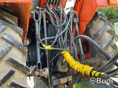 Traktor Same Leopard 85 DT | 1979| Timmervagn & Tippvagn
