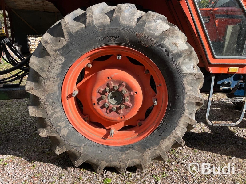 Traktor Same Leopard 85 DT | 1979| Timmervagn & Tippvagn