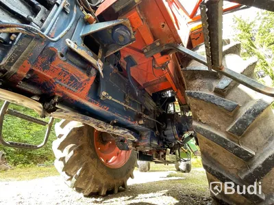 Traktor Same Leopard 85 DT | 1979| Timmervagn & Tippvagn