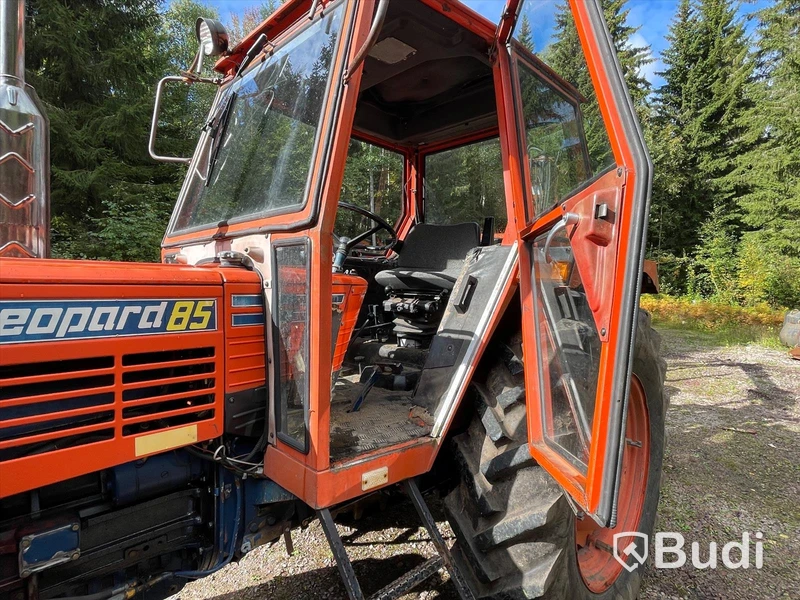 Traktor Same Leopard 85 DT | 1979| Timmervagn & Tippvagn
