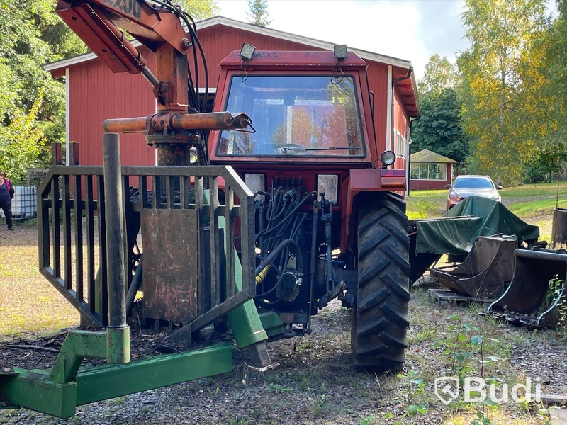 Traktor Same Leopard 85 DT | 1979| Timmervagn & Tippvagn