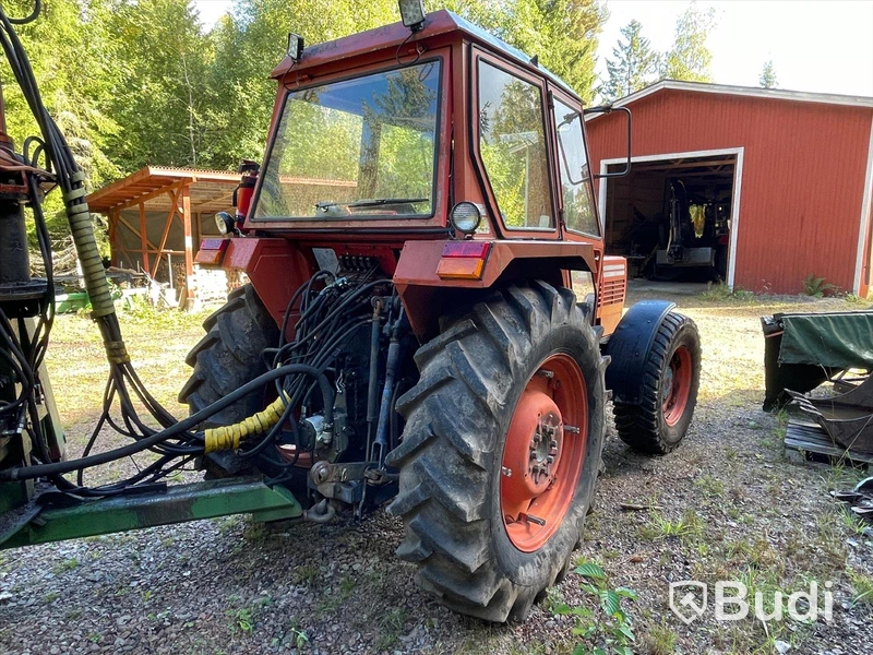 Traktor Same Leopard 85 DT | 1979| Timmervagn & Tippvagn