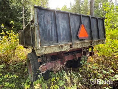 Traktor Same Leopard 85 DT | 1979| Timmervagn & Tippvagn