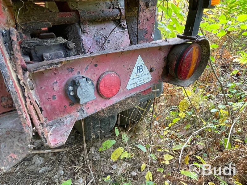 Traktor Same Leopard 85 DT | 1979| Timmervagn & Tippvagn