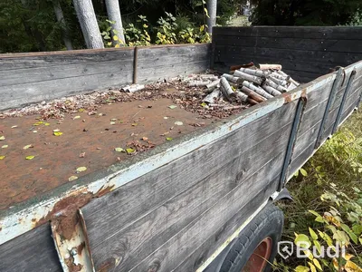 Traktor Same Leopard 85 DT | 1979| Timmervagn & Tippvagn