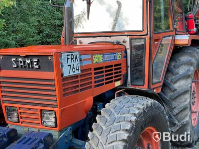 Traktor Same Leopard 85 DT | 1979| Timmervagn & Tippvagn