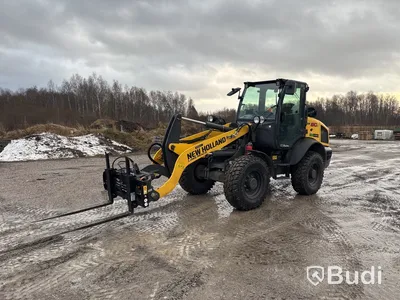 Lastmaskin New Holland W80C LR | 481h | 2023 | gaffelställ & planeringsskopa