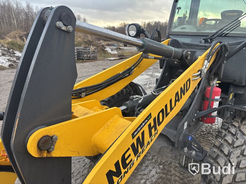Lastmaskin New Holland W80C LR | 481h | 2023 | gaffelställ & planeringsskopa