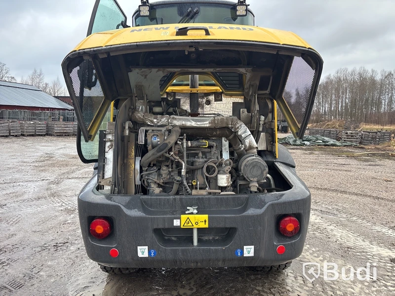 Lastmaskin New Holland W80C LR | 481h | 2023 | gaffelställ & planeringsskopa