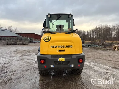 Lastmaskin New Holland W80C LR | 481h | 2023 | gaffelställ & planeringsskopa