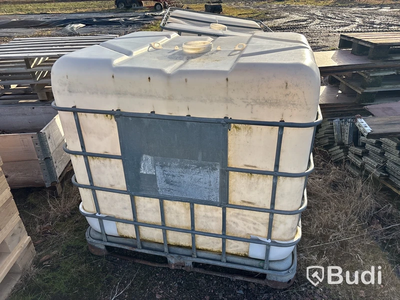 2 st IBC-kärl 1000 liter