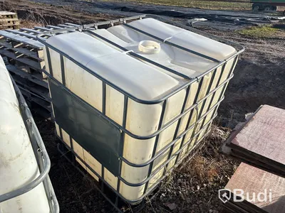 2 st IBC-kärl 1000 liter