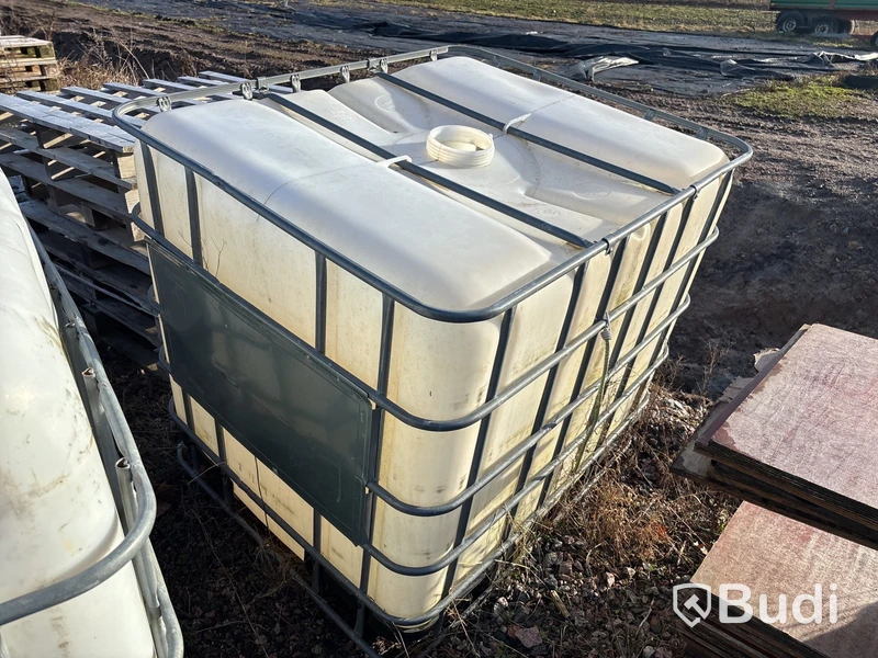 2 st IBC-kärl 1000 liter