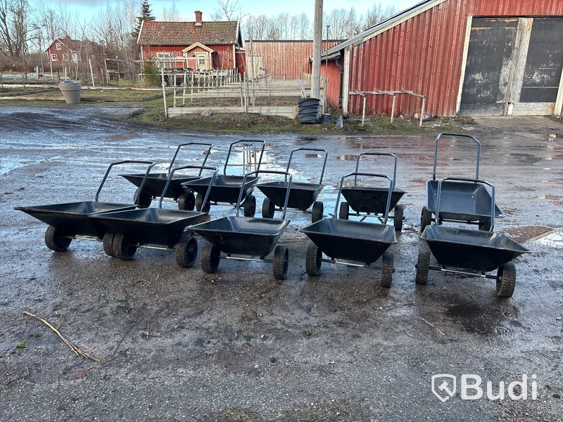 10 st skottkärror Hörby Bruk