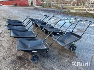 10 st skottkärror Hörby Bruk