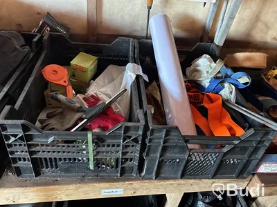 Redskap, kompressor, vattenpumpar, dammsugare m.m
