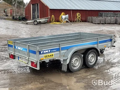 Bromsat boggiesläp Tiki CP300-DRB  | 2100 kg | 2019