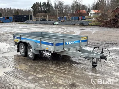Bromsat boggiesläp Tiki CP300-DRB  | 2100 kg | 2019