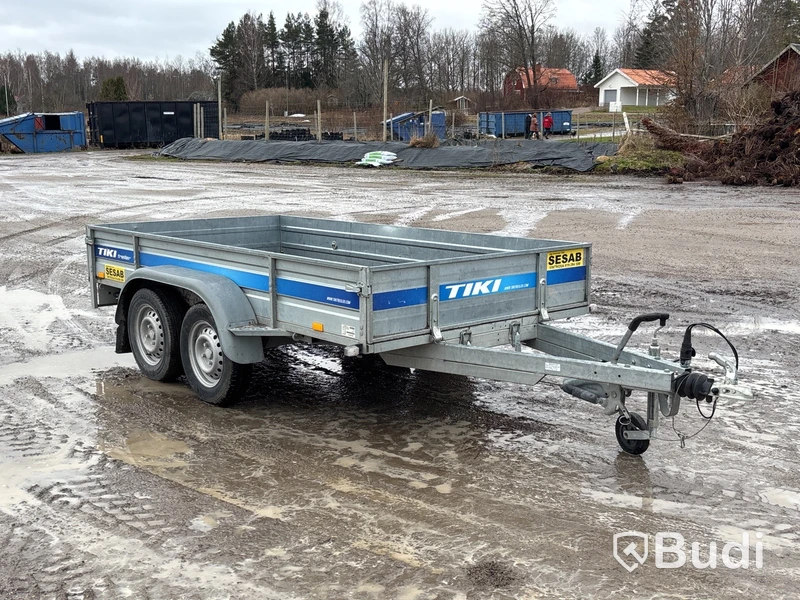 Bromsat boggiesläp Tiki CP300-DRB  | 2100 kg | 2019