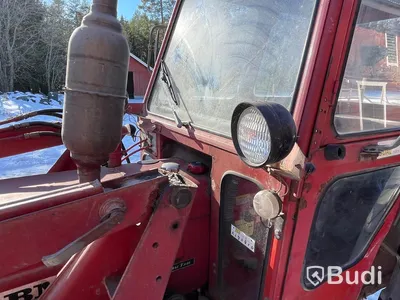 Traktor Volvo BM 430 T med lastarm skopa och gafflar