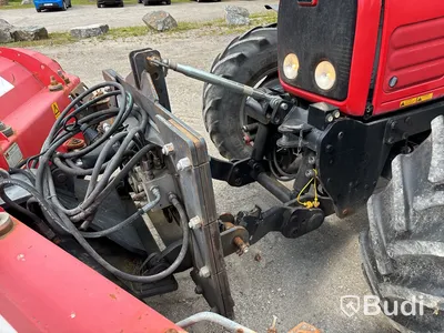 Massey Ferguson 6470-4 med vikplog & spridare, -2004