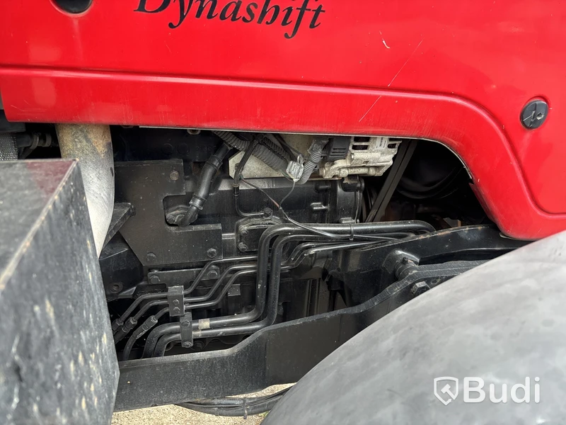 Massey Ferguson 6470-4 med vikplog & spridare, -2004