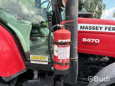Massey Ferguson 6470-4 med vikplog & spridare, -2004