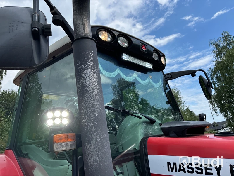 Massey Ferguson 6470-4 med vikplog & spridare, -2004