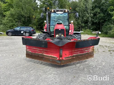 Massey Ferguson 6470-4 med vikplog & spridare, -2004