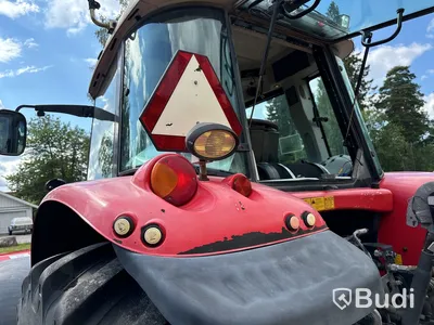 Massey Ferguson 6470-4 med vikplog & spridare, -2004