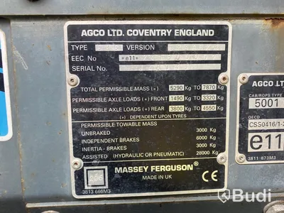 Traktor Massey Fergusson 4245 4WD - power shuttle 12/12 -2001