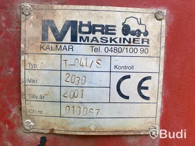 Släp Möre vagnen T-041/S med tipp -2001