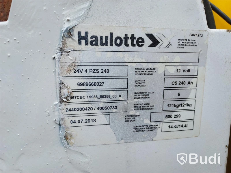 Haulotte Star10 pelar bomlift 10m - 05