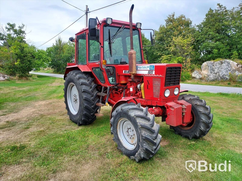 Belarus MTZ 820 4wd traktor med redskap - 95