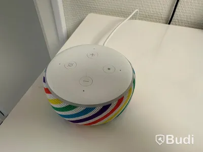 2 st Amazon Echo Dot och 1 st Amazon Echo snow 8