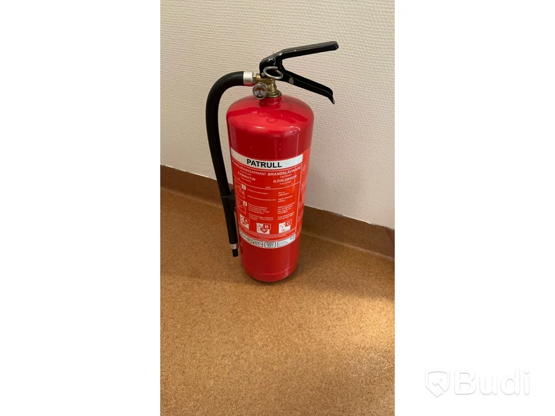 2 st Brandsläckare och brandfilt