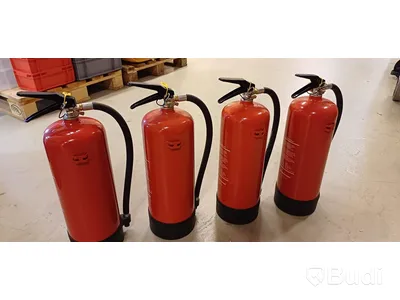 Brandsläckare - pulver 6 kg - 2023 - 4 st