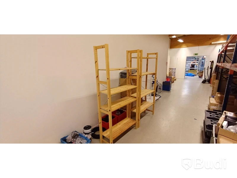 Hyllor - trä - byggs utan verktyg -  89*30*178.5 cm