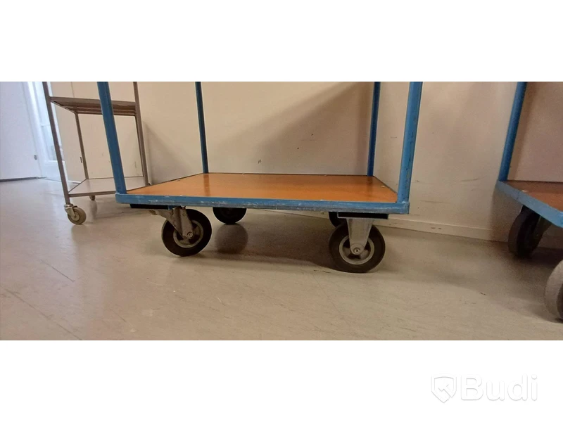Rullvagn - bordsvagn - lagervagn  - blå - 100*70*90 cm